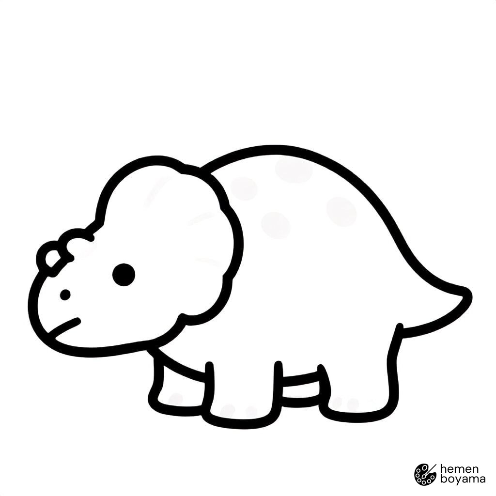 Diabloceratops Boyama Sayfası