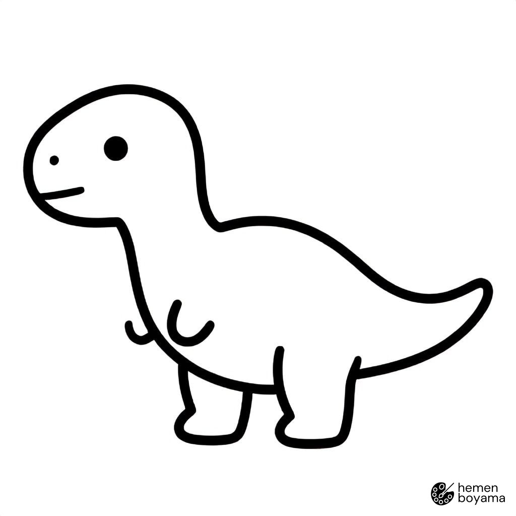 Dilophosaurus Boyama Sayfası