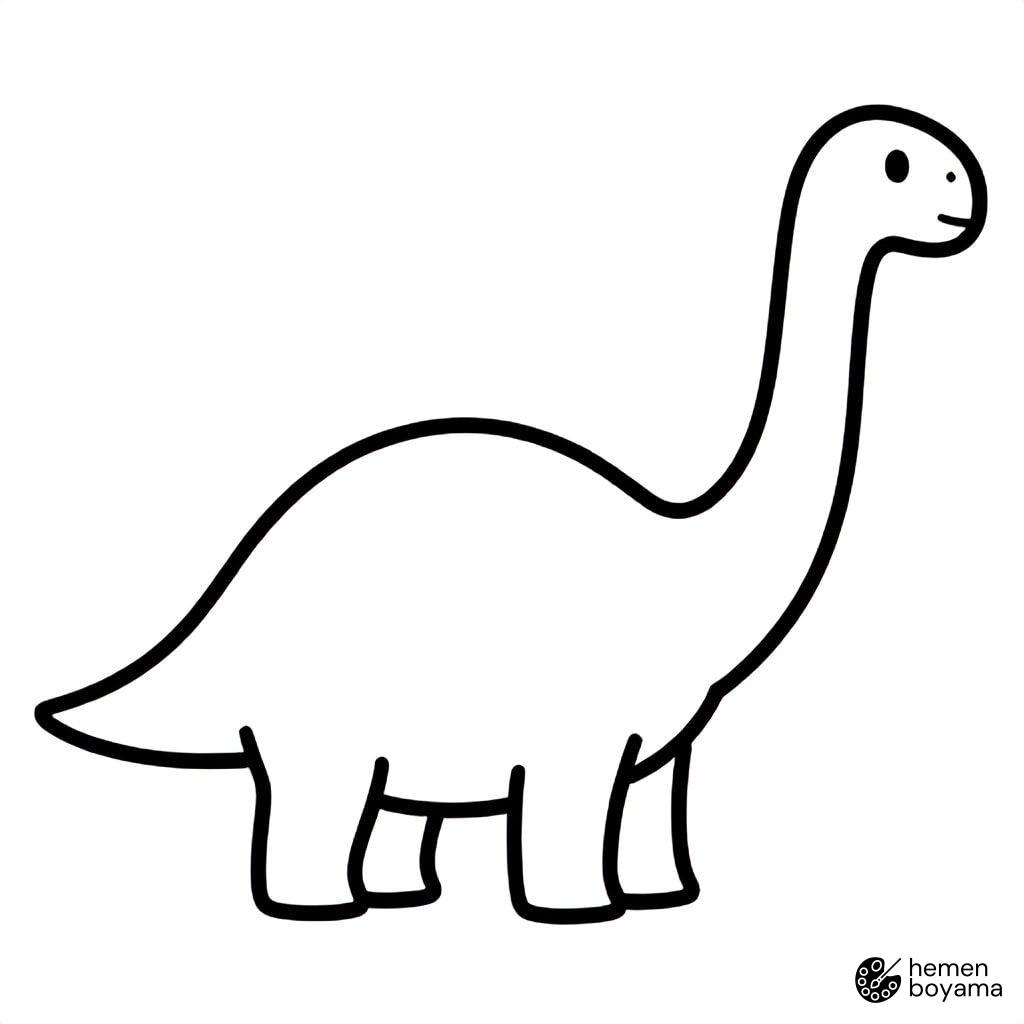 Diplodocus Boyama Sayfası