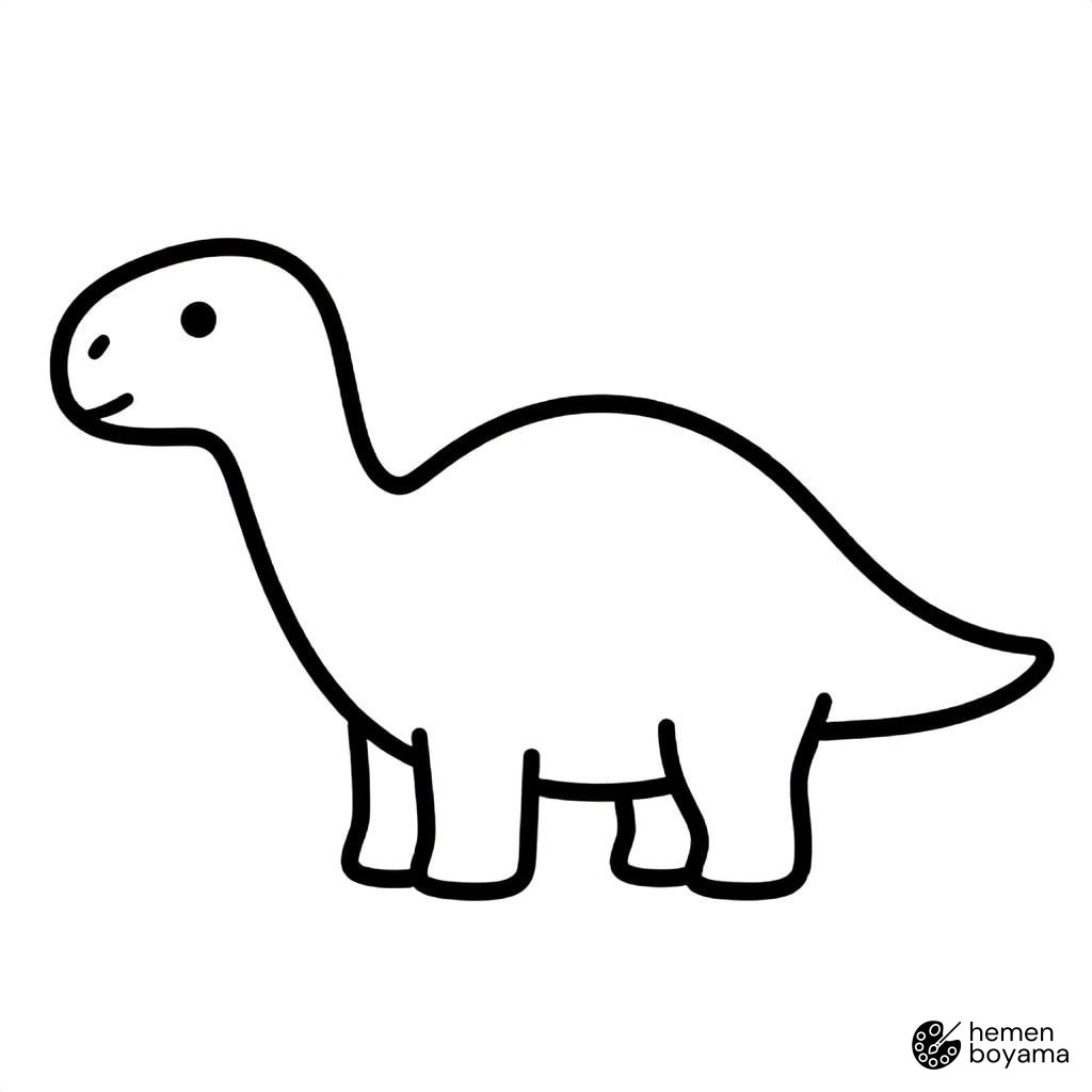 Edmontosaurus Boyama Sayfası