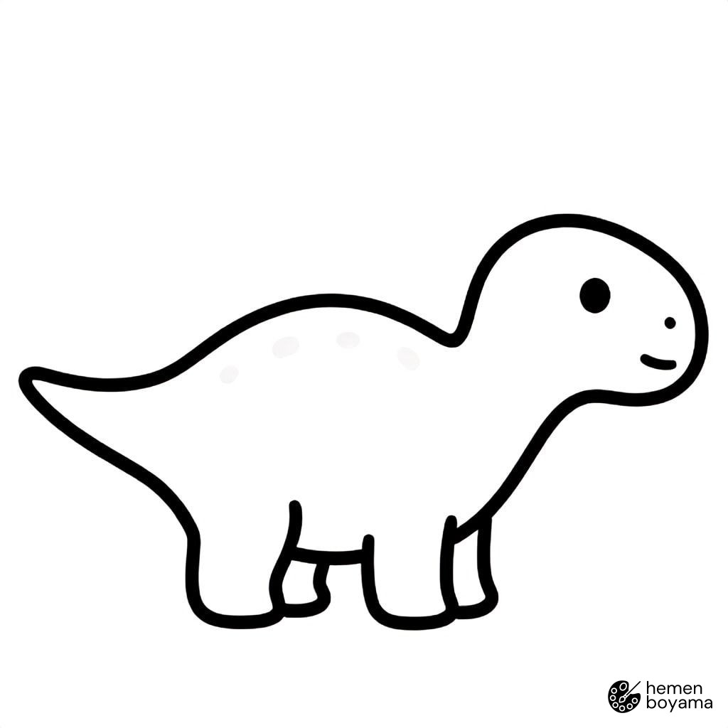 Kentrosaurus Boyama Sayfası