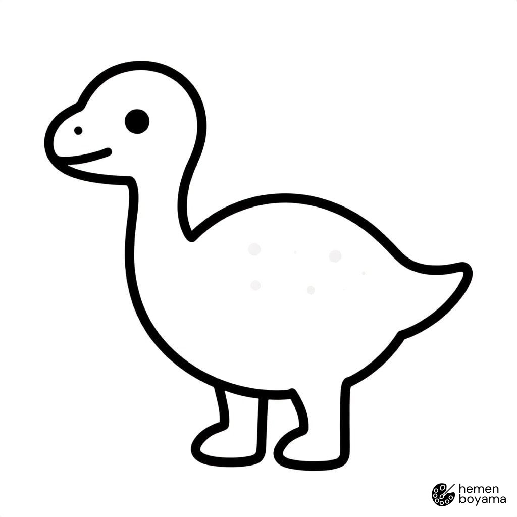 Ornithomimus Boyama Sayfası