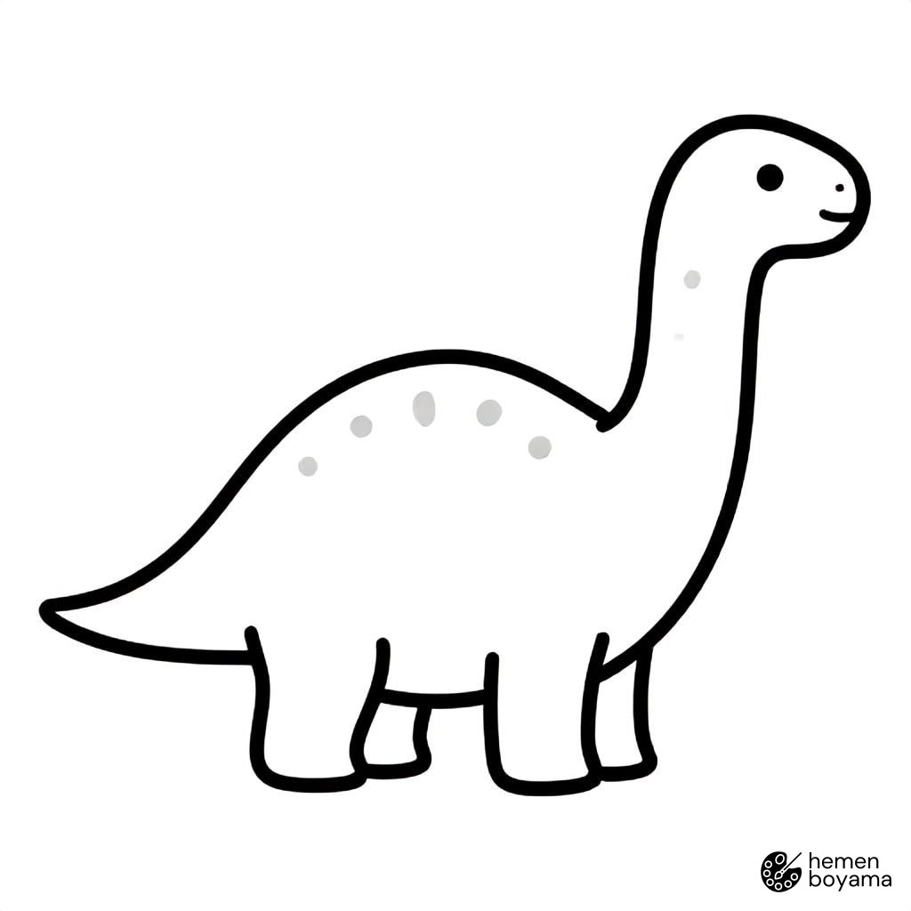 Ouranosaurus Boyama Sayfası
