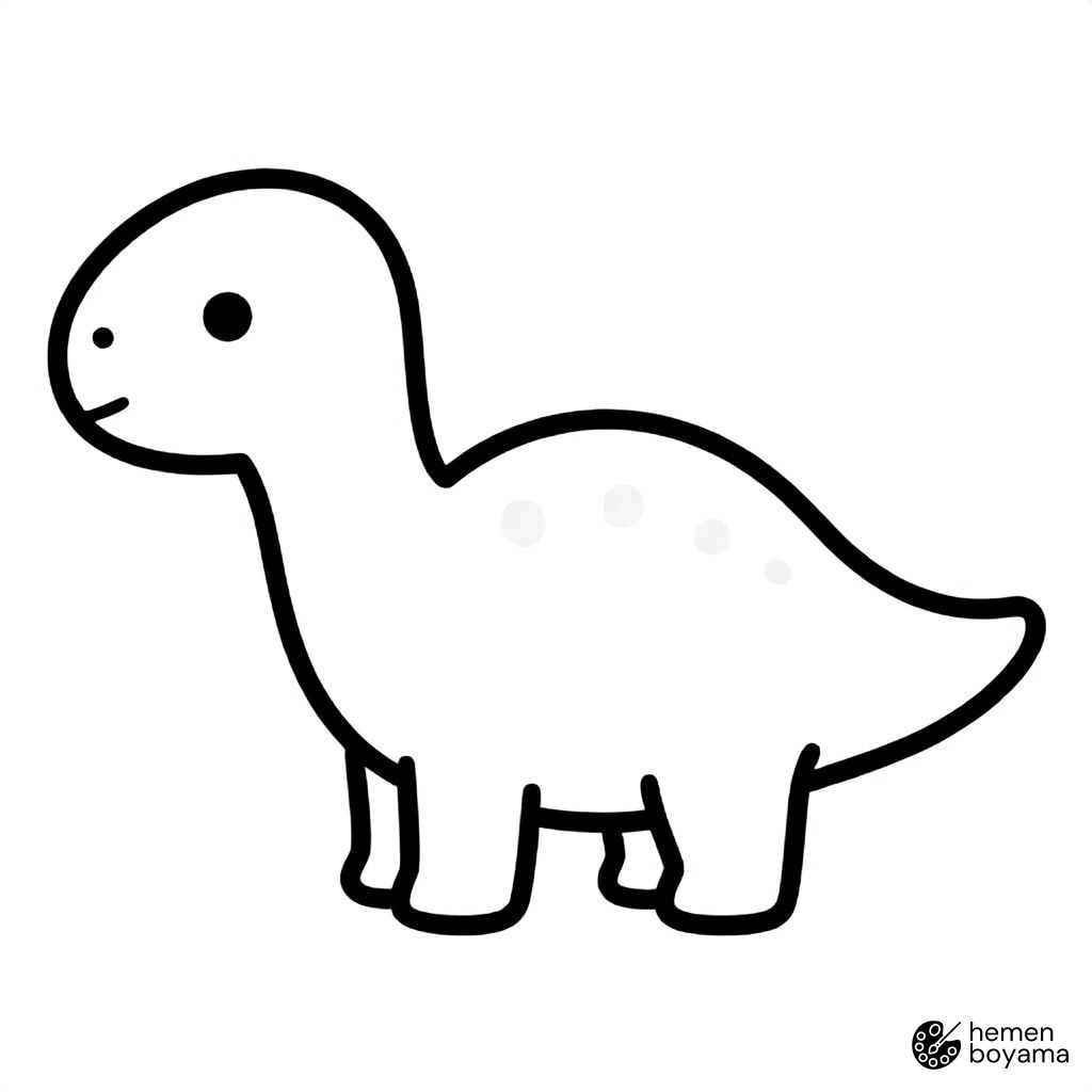 Pachycephalosaurus Boyama Sayfası