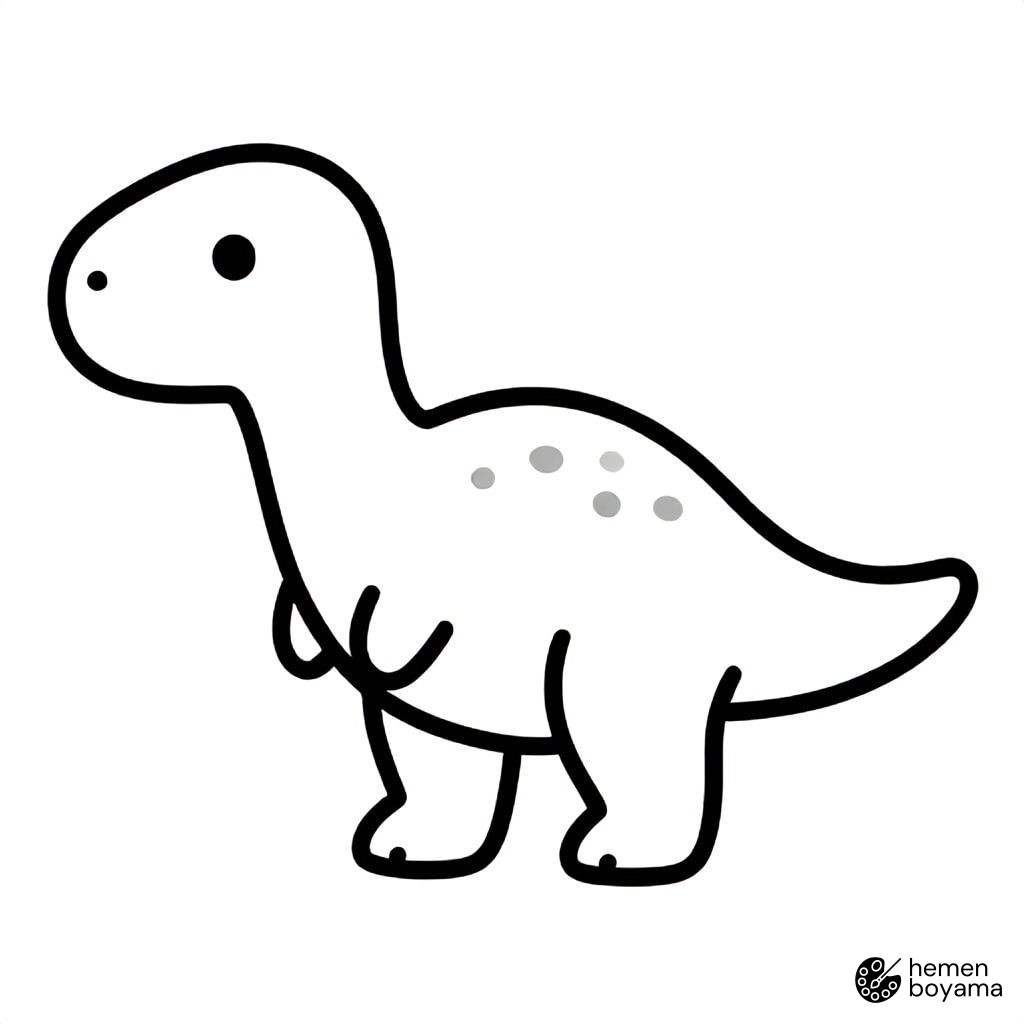 Utahraptor Boyama Sayfası