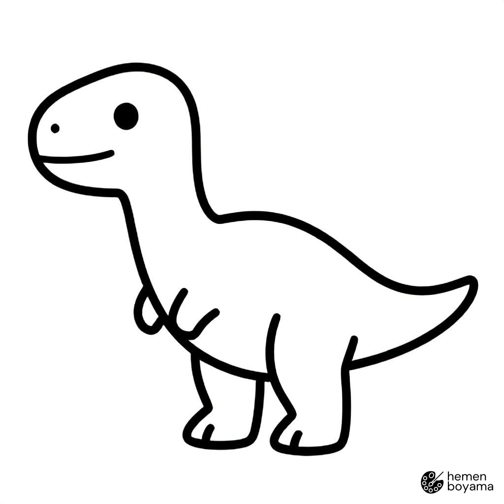 Velociraptor Boyama Sayfası