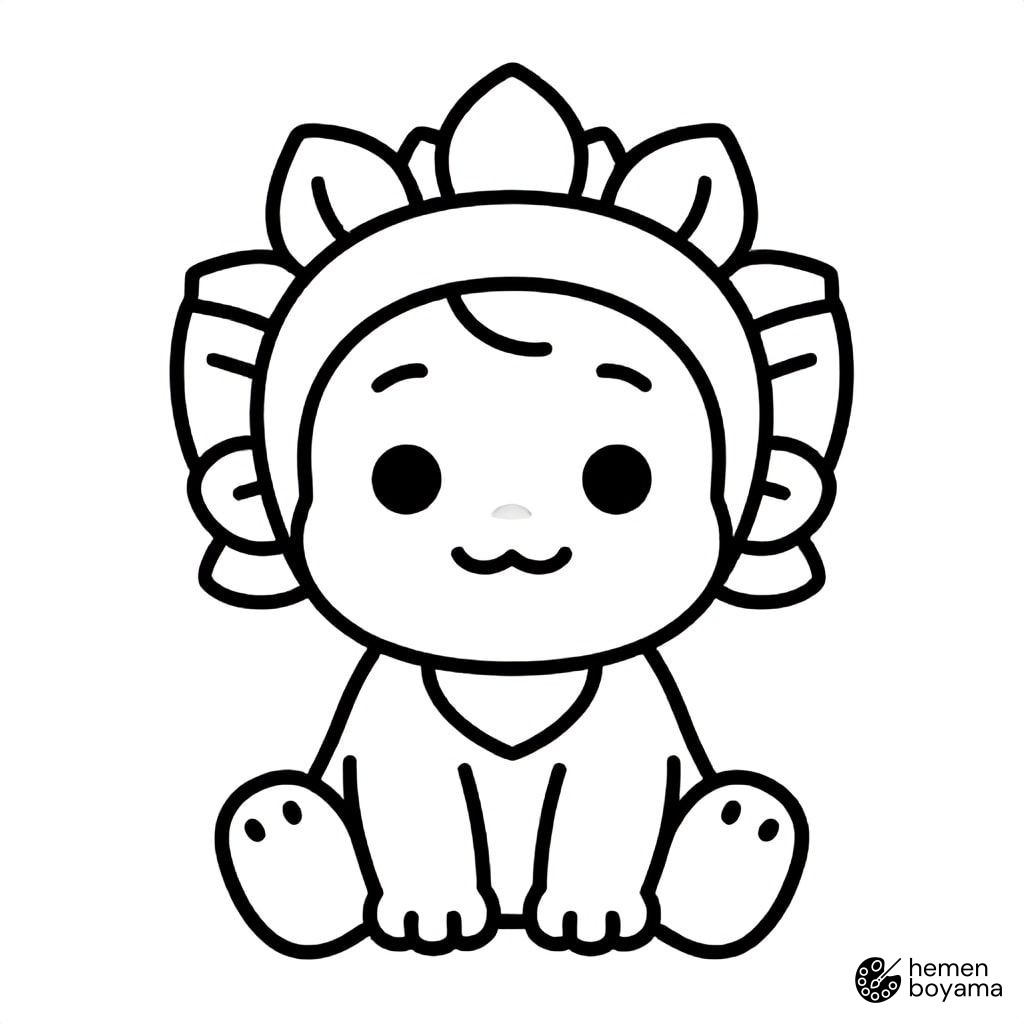 Quetzalcoatl Boyama Sayfası