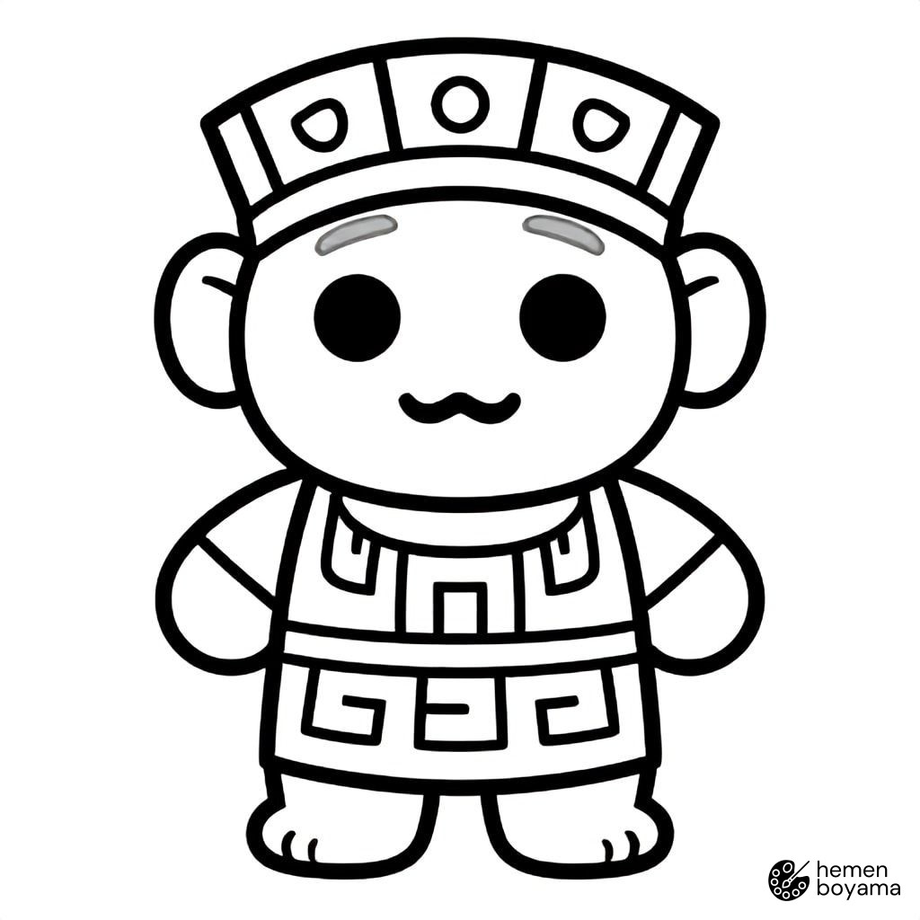 Tlaloc Boyama Sayfası
